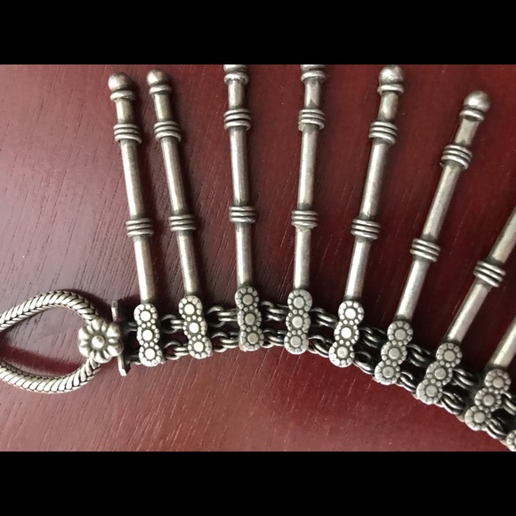 On HOLD Sterling silver statement necklace - Picture 3 of 4